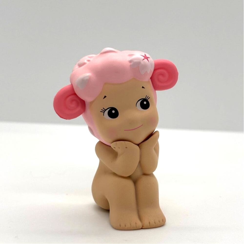 New Kewpie/Angel Mini Figure, in Sitting Sheep Costume, Open Blind Box